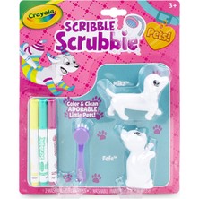 Crayola Scrıbble Scrubbie Pets Yıkanabilir Oyuncak,çocuklar Için Yeniden Kullanılabilir,çizilebilir ve Temizlenebilir Hayvan Figürleri. Çocuklar Için Güvenli,toksik Olmayan Yaratıcı Sanat Oyuncağı