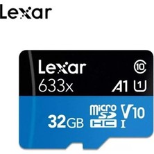 Lexar 32 GB 633X Microsduhs-I Up To 100MB/S Read 20MB/S Write (Adaptörsüz)