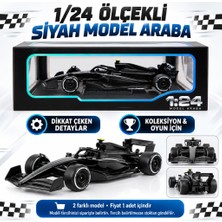 Trendexa 1/24 Formula F1 Siyah Model Araba