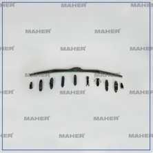 Maher Silecek Süpürgesi Tek Tip Üniversal 11 Aparatlı 28 Hybrıd (700MM)