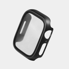 Mey İthalat Apple Watch ile Uyumlu Kasa Koruyucu Kılıf, 360° Tam Koruma, Ekran Koruyuculu Klasik Tasarım, Series 10/11 42 Mm; 46 Mm, 45 Mm, 44 Mm, 41 Mm, 40 Mm, 38 mm (Siyah, Series 10/11 46 Mm)
