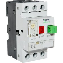 Sigma Elektrik SMK25-6.3 4-6,3A 2,2kw 100KA Motor Koruma Şalteri Sigma