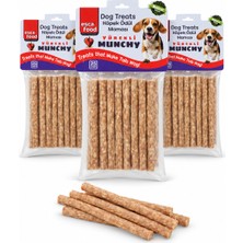 Esca Food Munchy Çubuk Yürekli 12 Santimetre 25'li Köpek Ödül Maması 3'lü Paket