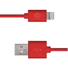 Pratik Ev 3DK34 Lightning Şarj Kablosu, 1 Metre, Kırmızı