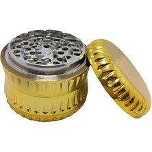 Kadıoğlu Ticaret 63 Mm. Gold Baharat Tütün Herbal Öğütücüsü Parçalayıcı RC85GLD