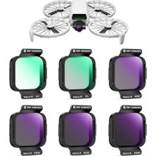 aklow akyoleticaret Dji Flip Filtre Kiti, Nötr Yoğunluklu Filtre Nd8 ND16 ND32 ND64, Uv Koruma Filtresi, Cpl Dairesel Polarizasyon Filtresi, 28 Katmanlı Nano Kaplama Dji Flip ile Uyumlu