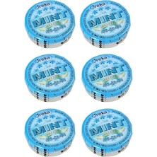 aklow akyoleticaret Areka Mint Naneli Şeker 11.5 G x 6 Adet