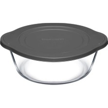 Pratik Ev Kapak, Kapaklı Tenceler 80 cc T A Borcam By Paşabahçe Plastik Gri Kapak Plastık Grı 1