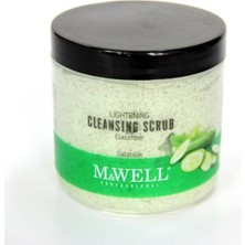 M&Well Peeling Scrub Maske 500 ml Salatalık Etkisiyle Arındırıcı ve Işıltı Verici Krem Cilt Bakımı
