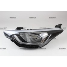 Maher Hyundai I20 2015-2018 Far Motorlu Ledsiz Sol (Oem NO:92101C8000)