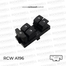 Skoda Octavıa 13>17 Cam Acma Kapama Anahtarı Sol Dortlu (OEM:5E0959857 5E0959857A)
