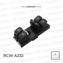 Volkswagen Touareg Sharan Alhambra Cam Acma Kapama Anahtarı On Sol Dortlu Touareg 11>14 Touran 11>15 Sharan 11> Alhambra 11>(Oem 7P6959857)