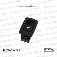 Bmw Cam Acma Anahtarı Teklı Sıyah 4 Pın Bmw E60 E83 (OEM:61319113773)