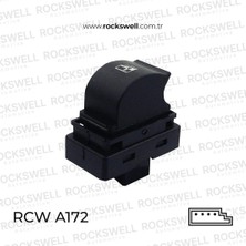 Fiat Linea Cam Düğmesi 07-18 Sağ Ön Arka 4 Pin Yansanayi Oem 735379275