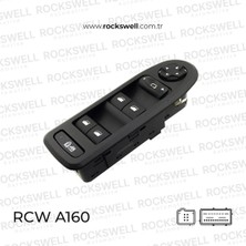 Peugeot 308 - 508 C5 Cam Anahtarı Sol Cercevelı Siyah Ayna Katlamalı Cocuk Kılıtlı 308 08-14 - 508 09-17 - C5 08-15 (OEM:96644915XT)