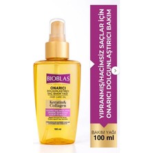 Bioblas Onarıcı Dolgunlaştırıcı Keratin Collagen Saç Bakım Yağı 100 ml