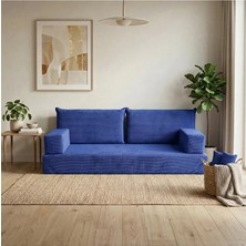 Feyza Decor Home Premium Kadife Modüler Dinlenme Koltuğu 5 Parça 20 cm