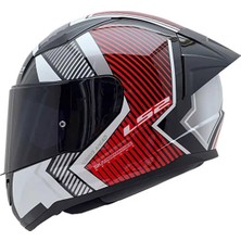 Ls2 Rapid 2 Extra Full Face Motosiklet Kaskı Siyah Vizörlü