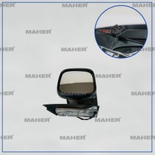 Maher Volkswagen Caddy 2004-2015 Dış Dikiz Aynası Elektrikli, Isıtmalı Sağ (Oem NO:2K1857508K9B9)