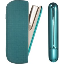 Venoar Standart IQOS Iluma ve IQOS Iluma i Elektrikli Sigara Yeşil Renkli Silikon Kılıfı