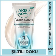 Arko Nem Extra Serum Yatıştırıcı & Pürüzsüzleştirici Vücut Losyonu 200 ml