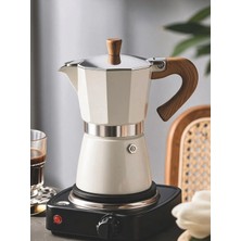 Evstyle Mokapot 6-Cup Coffeehutt Bigg Coffee Kahve Demleme Kahve Ekipmanı Italyan Filtre Kahve Makinesi