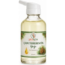 Şifakür Bitkisel Sağlık Ürünleri Çam Terebentin Yağı 20 ml Terebentin Bakım Yağı Bitkisel