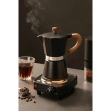 Evstyle Mokapot 6-Cup Coffeehutt Bigg Coffee Kahve Demleme Kahve Ekipmanı Italyan Filtre Kahve Makin