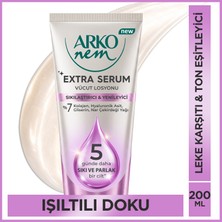 Arko Nem Extra Serum Sıkışlaştırıcı & Yenileyici Vücut Losyonu 200 ml