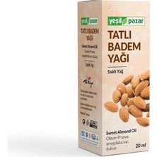 Yeşil Pazar Tatlı Badem Yağı 20 ml