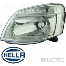 Maher Citroen Berlingo - Peugeot Partner 2003-2008 Far - Motorlu Sol (Oem NO:6204AX)