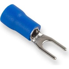 EUROWEST ECU-5001 0,50-1,50MM M5 Çatal Tip Izoleli Papuç – 200'LÜ Paket