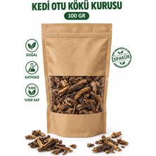 Şifakür Bitkisel Sağlık Ürünleri Kedi Otu Kökü Valeriana Kediotu Kurusu 100 gr