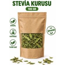 Şifakür Bitkisel Sağlık Ürünleri Stevia Yaprağı Şeker Otu Tatlı Yaprak Kurusu 100 gr