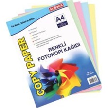 Globox 6536 Renkli Fotokopi Kağıdı 100'LÜ