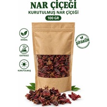 Şifakür Bitkisel Sağlık Ürünleri Nar Çiçeği Kurusu Kuru Nar Çiçeği 100 gr