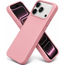 Bzontech iPhone 17 Pro / 18 Pro Uyumlu Kılıf Renkli Lansman Içi Kadife Yumuşak Kamera Yükseltili Silikon