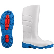 Polly Boot Çizme 101 Beyaz Mavi (Çeliksiz Burunsuz)
