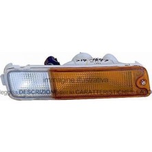 Maher Mitsubishi L200 1999-2000 Sinyal Lambası Tampon Sarı - Beyaz Sol (Oem NO:MR109133)