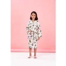 Özdilek Minnie Mouse Colours Disney Lisanslı Kapüşonlu Çocuk Bornozu 11/12 Yaş