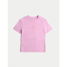 Marks & Spencer Desenli Pamuklu T-Shirt