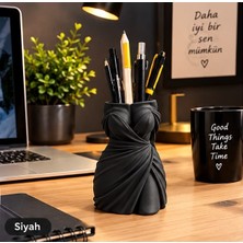 Legend 3D Market 3D Baskı Elbise Tasarımlı Masaüstü Kalemlik Organizer | Kalem Düzenleyici | Çok Amaçlı Masa Organizeri | Ofis ve Çalışma Masası Düzenleyici