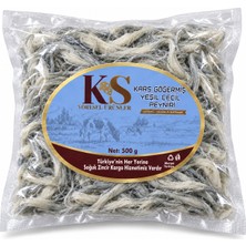 Karstan Sofraya Kars Göğermiş Yeşil Çeçil Peyniri (Küflü Çeçil) - 500 gr