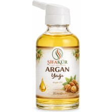 Şifakür Bitkisel Sağlık Ürünleri Argan Yağı 20 ml Argan Saç Bakım Yağı Cilt ve Saç İçin