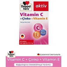 Doppelherz Aktiv Vitamin C+ Çinko+ Vitamin E 40 Tablet