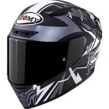 Suomy Track-1 Kask Sam Lowes Edıtıon 2025 Mat Siyah