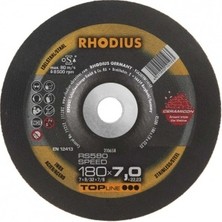 Rhodıus 210658 RS580 Extended 180*7,0 mm Ceramıcon Taşlama Taşı