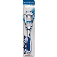Prokudent Mavi Dil Temizleyicisi Ergonomik Tasarımlı Diş Fırçası Kabı ile 1 Parça