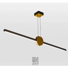 Enzo Light UnoS Salon & Oturma Odası Lineer LED Sarkıt Avize Silver