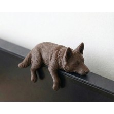 Szd Design Sleepy German Shepherd Monitör Üstü Dekoratif Figür
